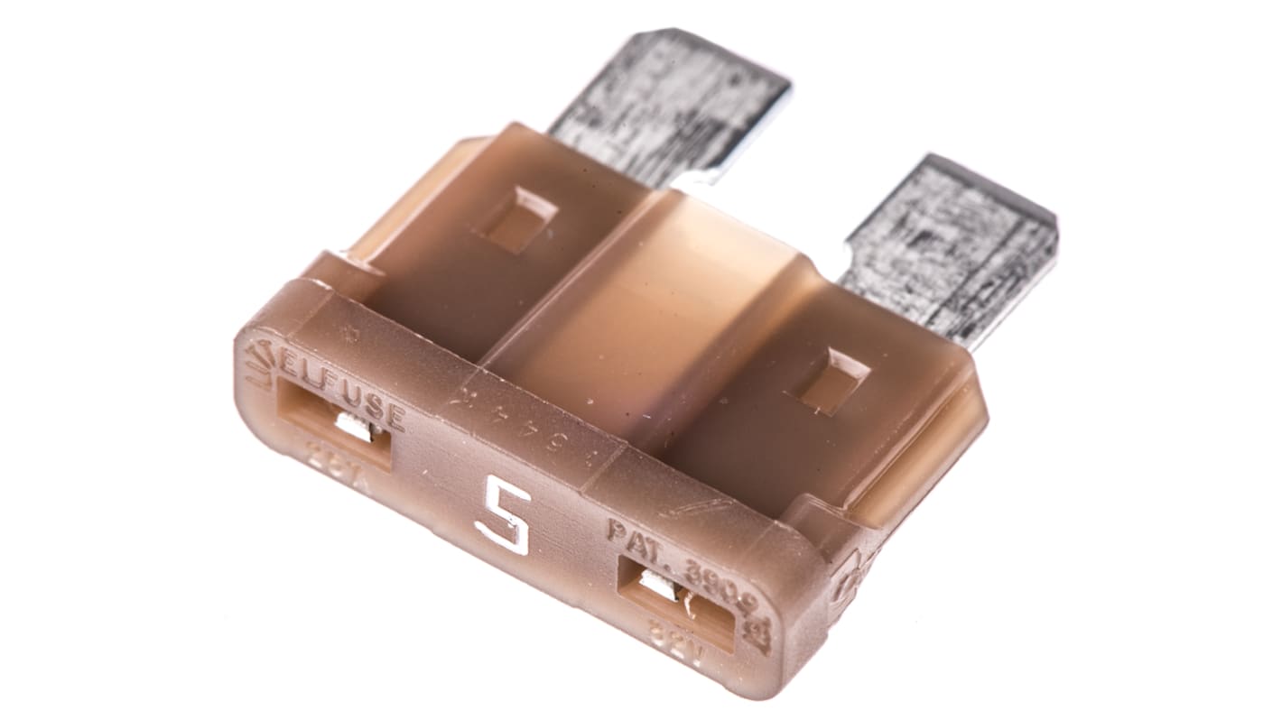 Fusibile per auto a lama Littelfuse, 5A, 32V cc, con lama ATO