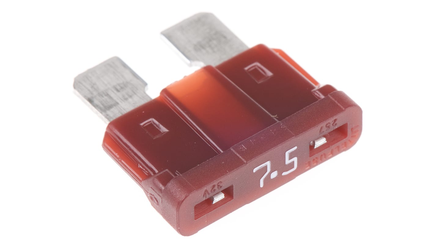 Fusibile per auto a lama Littelfuse, 7.5A, 32V cc, con lama ATO