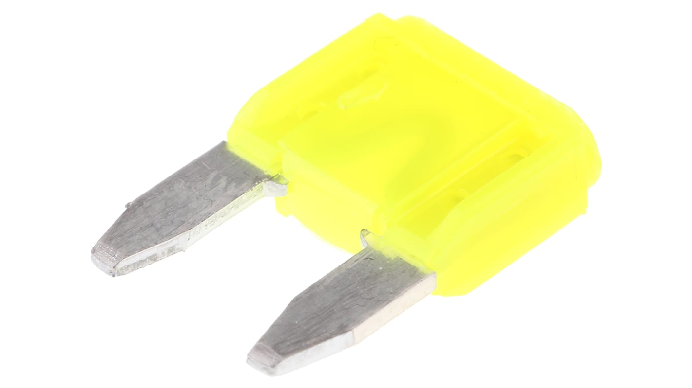 Fusibile per auto a lama Littelfuse, 20A, 32V cc, con lama Mini