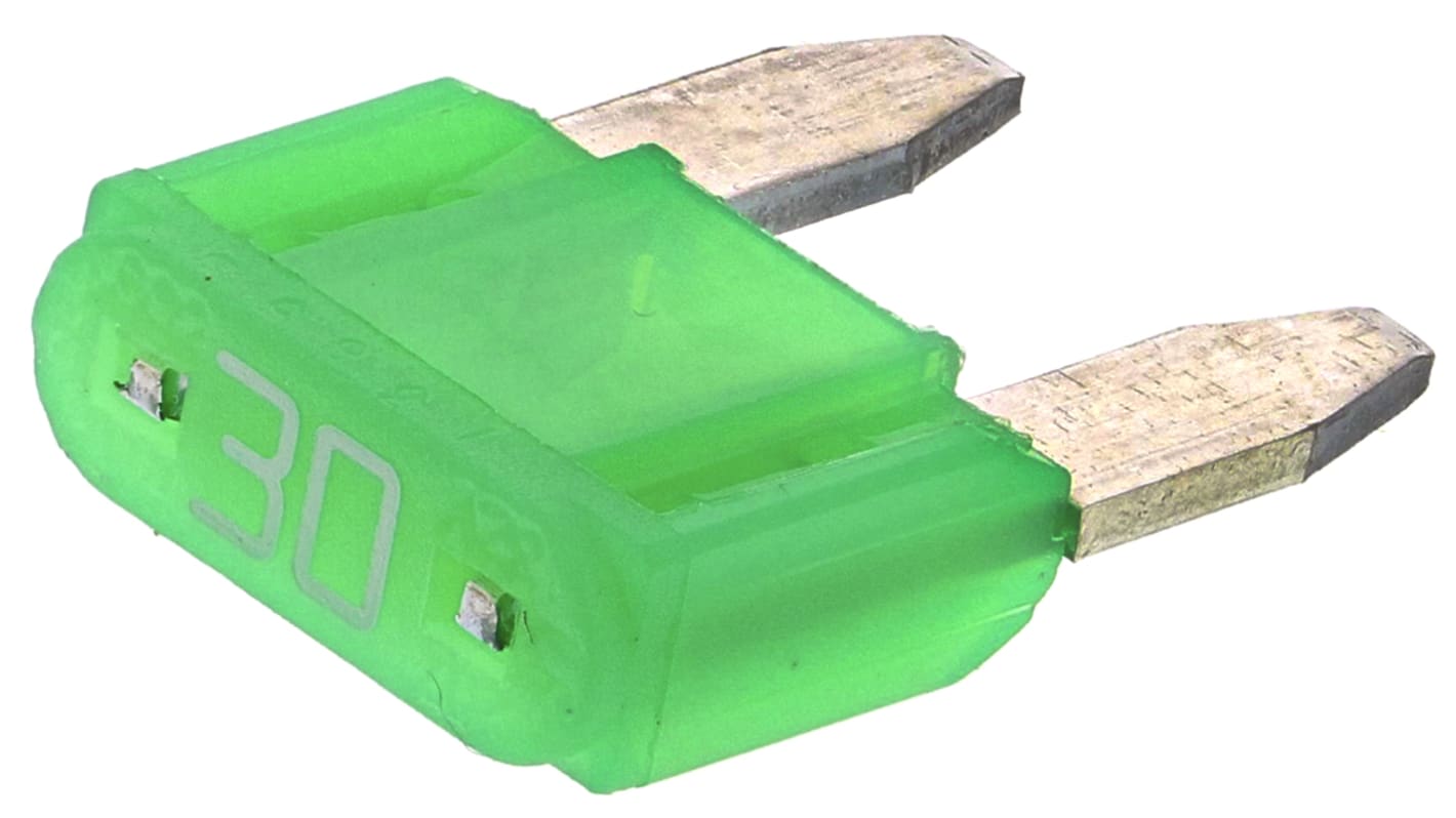 Fusibile per auto a lama Littelfuse, 30A, 32V cc, con lama Mini