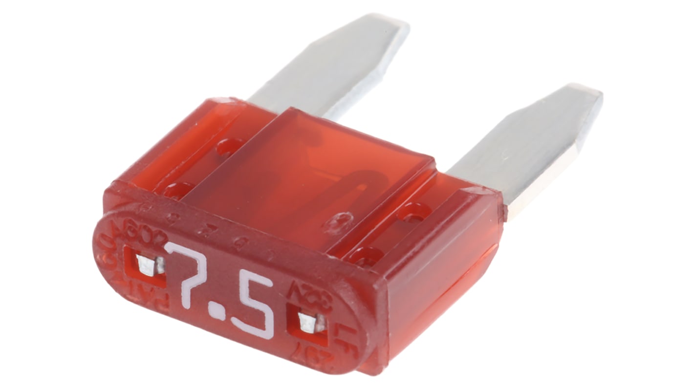 Fusibile per auto a lama Littelfuse, 7.5A, 32V cc, con lama Mini