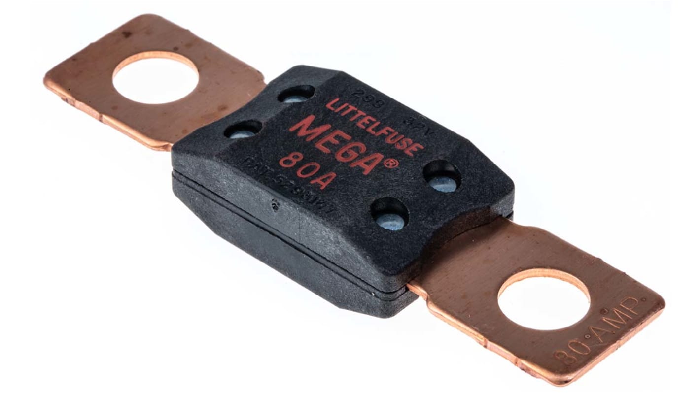 0298080.ZXEH | Littelfuse ボルト止め 車 ヒューズ 80A 32V dc | RS 0298080.ZXEH | Littelfuse ボルト止め 車 ヒューズ 80A 32V dc | RS