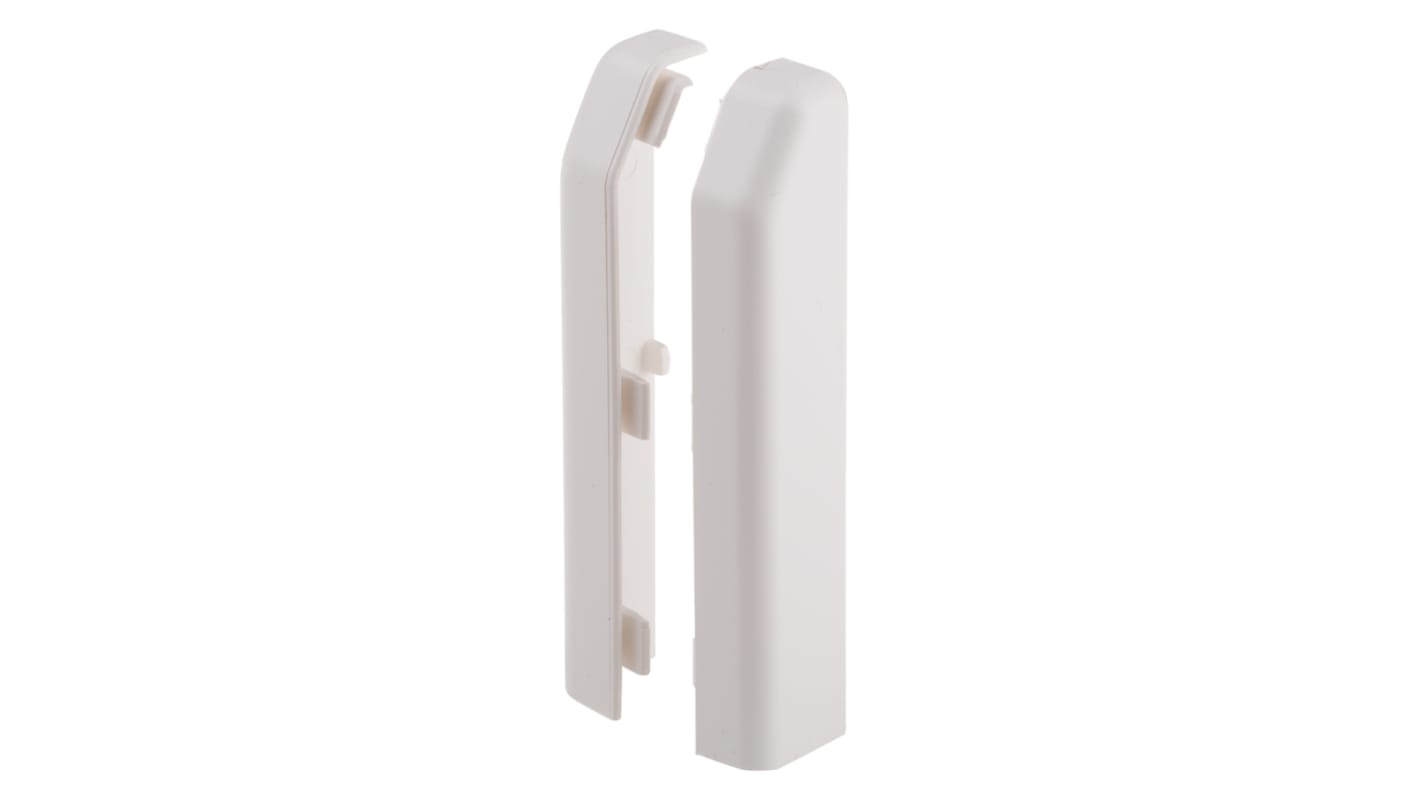 RS PRO PVC Skirt Trunking End Cap, 110 x 20mm