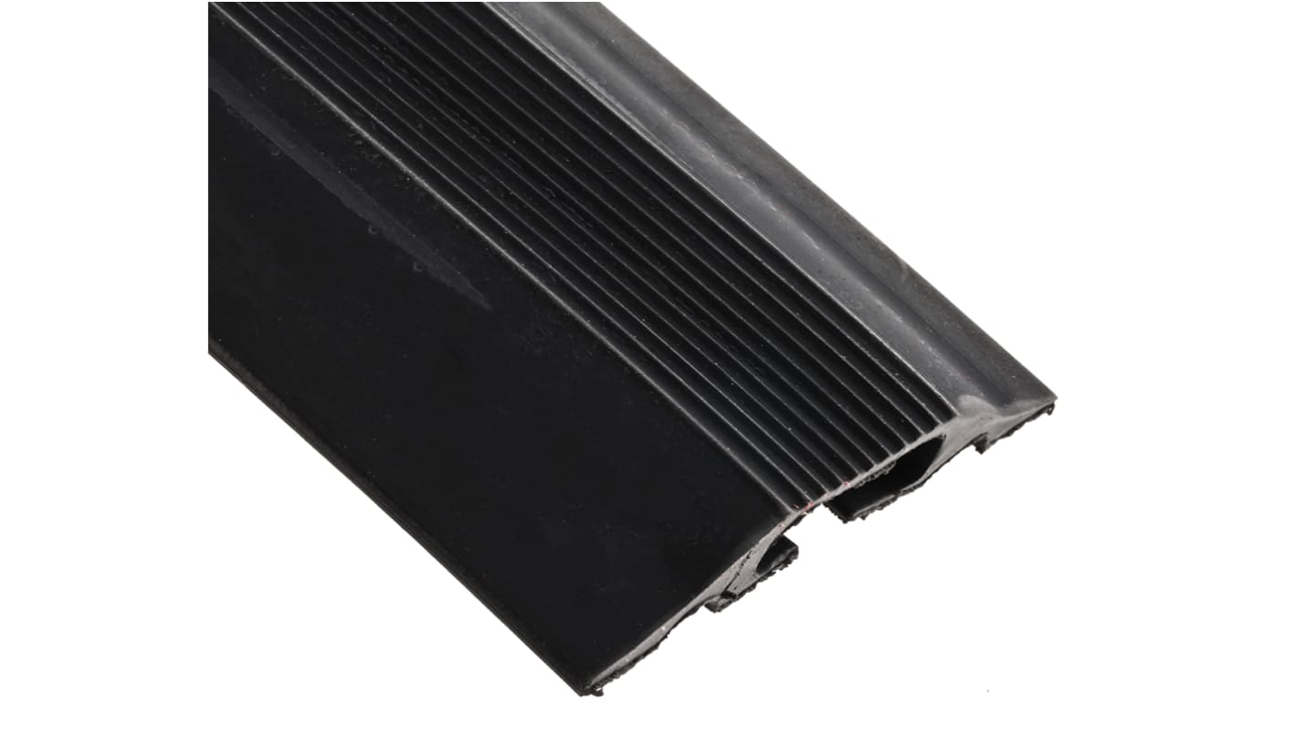 Vulcascot 3m Black Cable Cover, 30 x 10mm Inside dia.