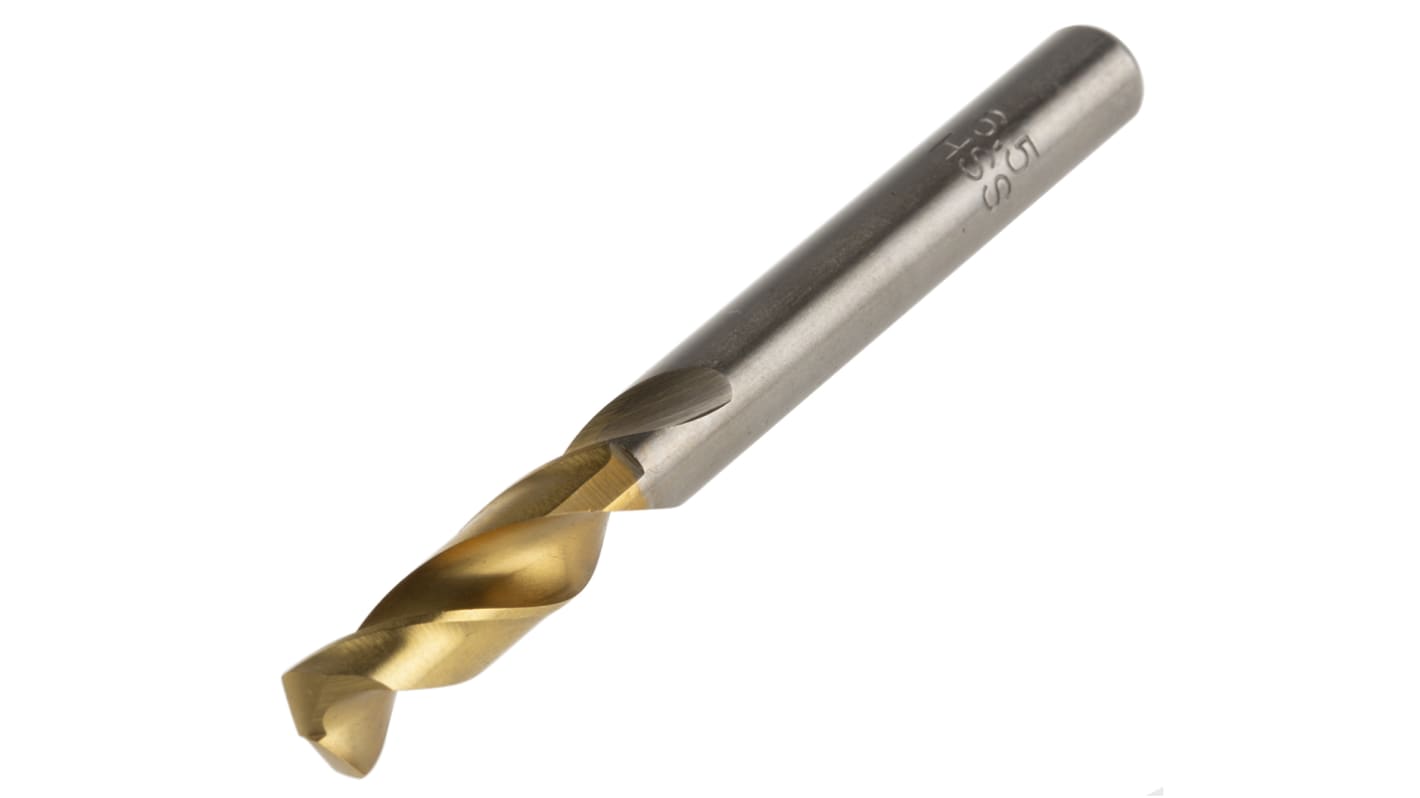 RS PRO HSS Twist Drill Bit, 6.5mm Diameter, 70mm Overall