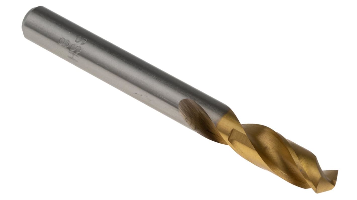 RS PRO HSS Twist Drill Bit, 8mm Diameter, 79mm Overall