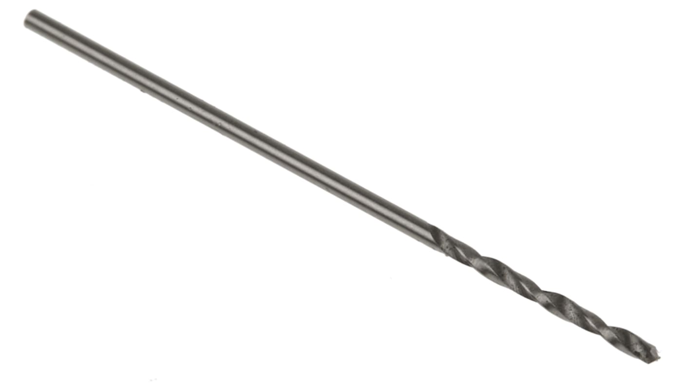 RS PRO HSS Twist Drill Bit, 0.8mm Diameter, 30mm Overall