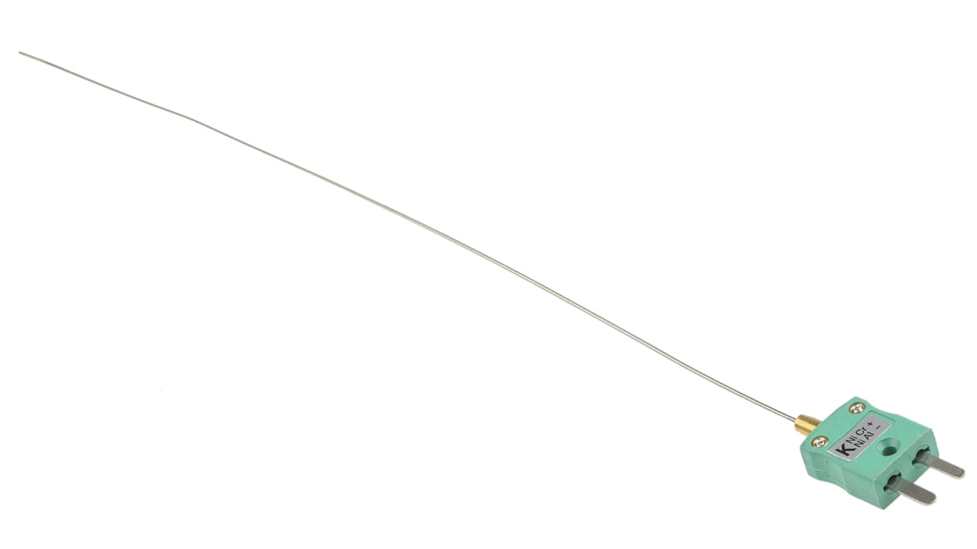 Termočlánek typ K Nerezová ocel 250mm sonda na +750°C IEC RS PRO