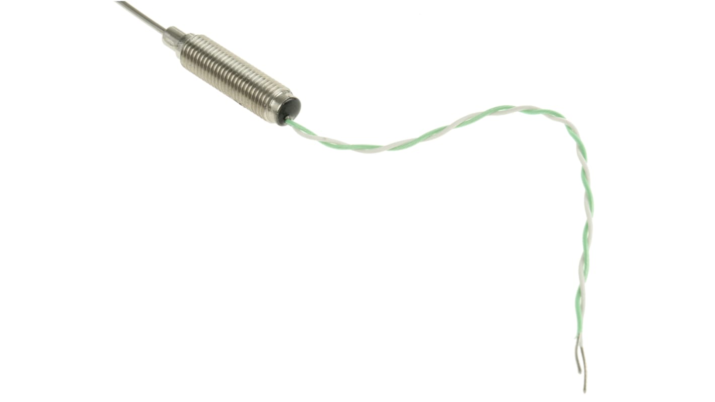Termocoppia tipo K, Ø sonda 1.5mm, lungh. sonda 2m, +1100°C