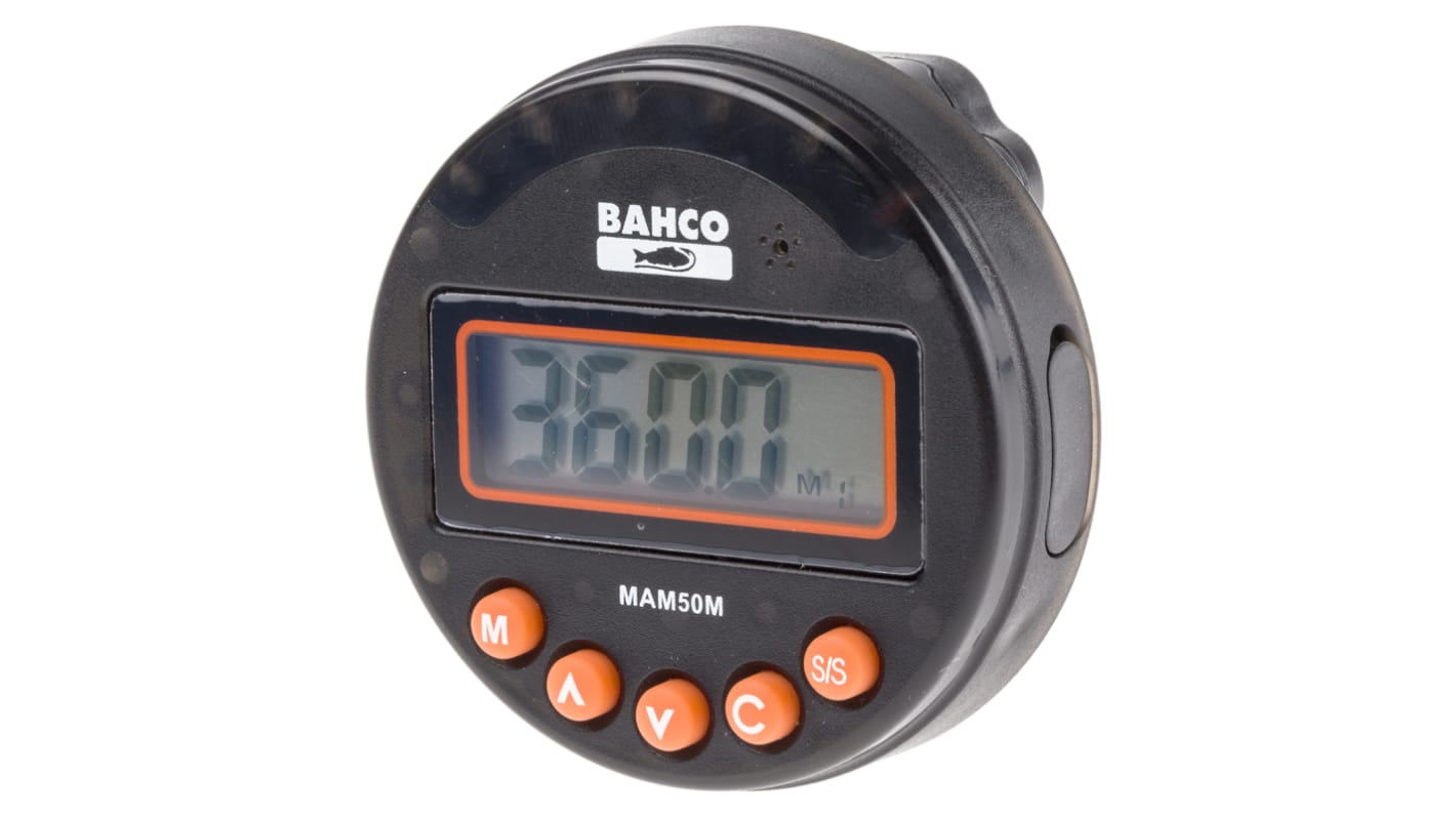Bahco Digital Torque Wrench Measuring Attachment, ±2 % Accuracy