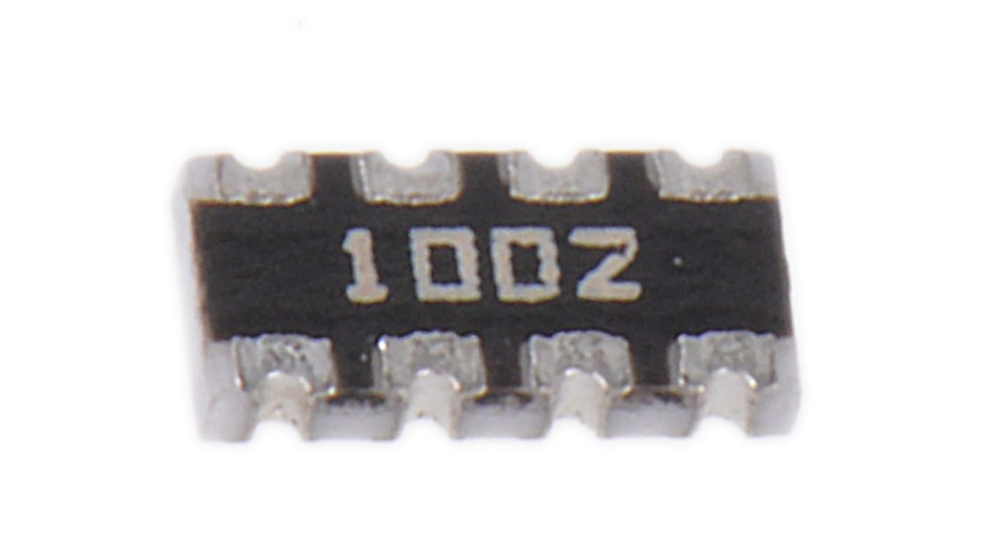 Bourns, CAT16 10kΩ ±1% Isolated Resistor Array, 4 Resistors, 0.25W total, 1206 (3216M), Concave