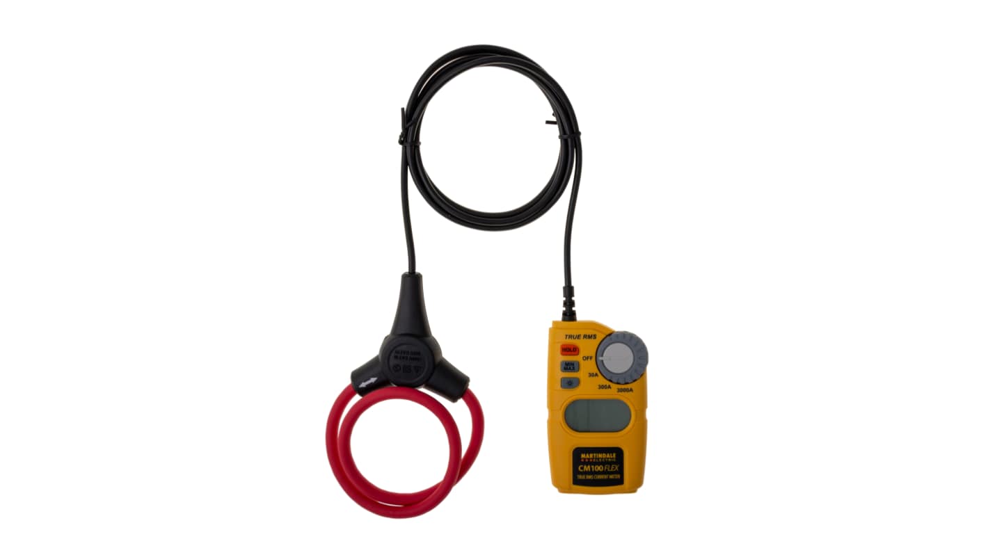 Martindale CM100 Clamp Meter, Max Current 3000A ac