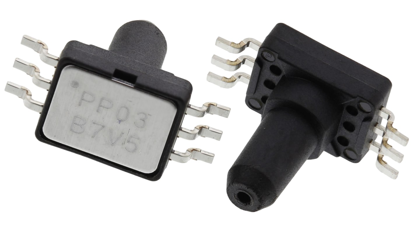 Omron Pressure Sensor, -50kPa Min, 50kPa Max, Amplified Output, Relative Reading