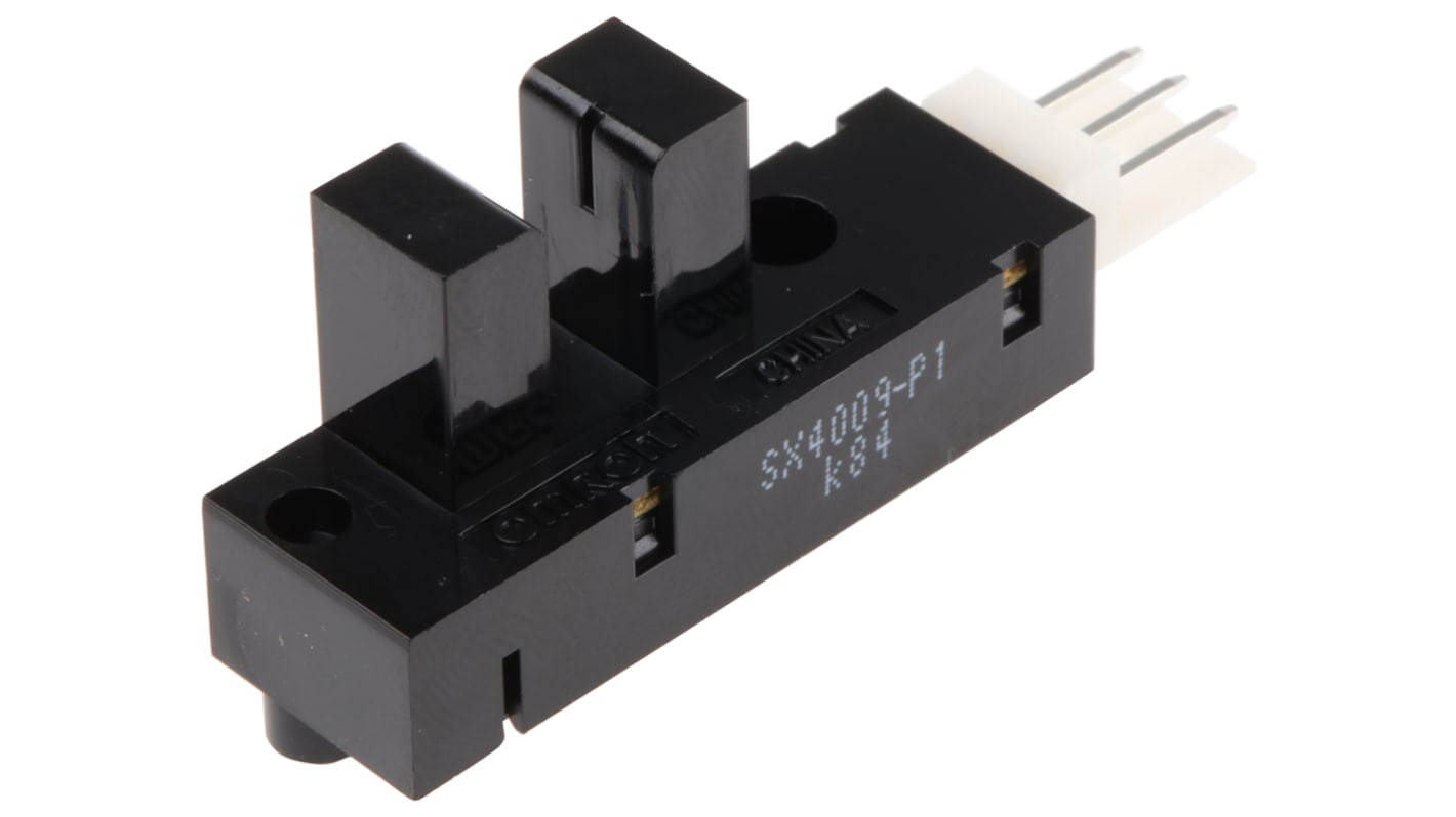 Interruttore ottico a taglio Omron, 3 pin 1 canale, slot da 5mm, uscita Fototransistor, Attacco a vite