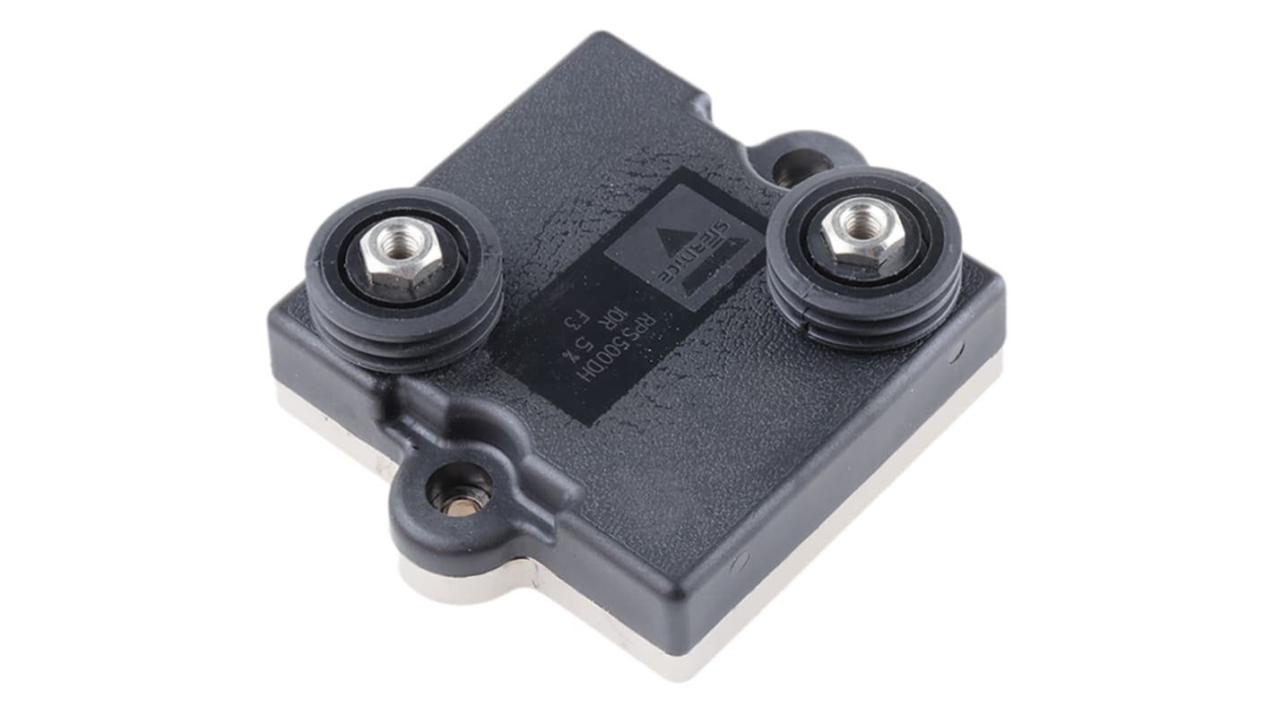 Vishay, 10Ω 500W Thick Film Chassis Mount Resistor RPS0500DH10R0JB ±5%