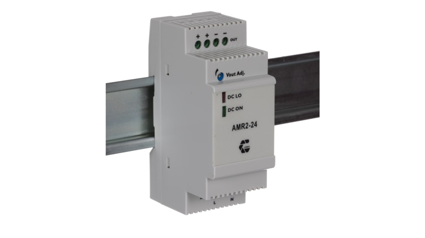 Chinfa AMR2 DIN Rail Power Supply, 90 → 264V ac ac Input, 5V dc dc Output, 3A Output, 15W