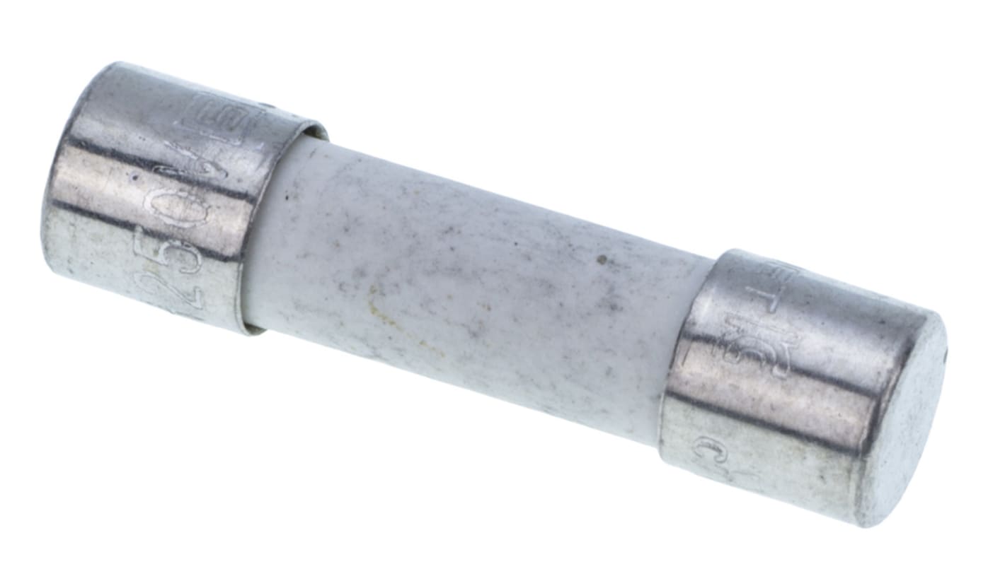 Schurter 1A T Ceramic Cartridge Fuse, 5 x 20mm
