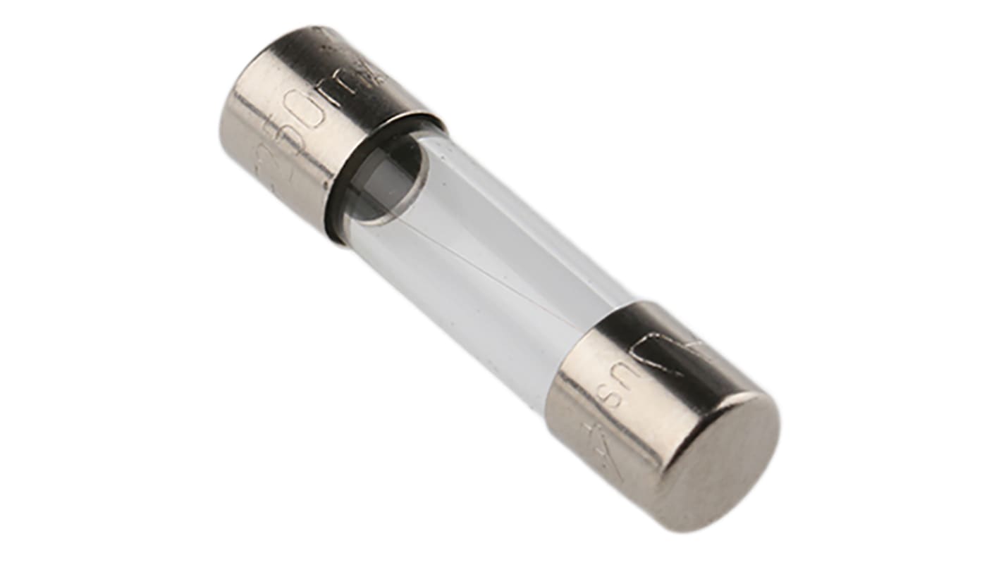 Schurter 250mA F Glass Cartridge Fuse, 5 x 20mm