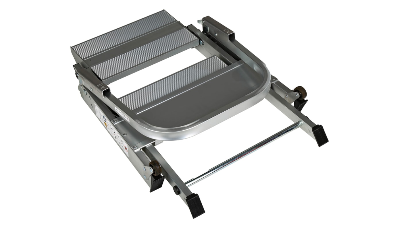 Schůdky 0.85m 2 příčky, Hliník RS PRO