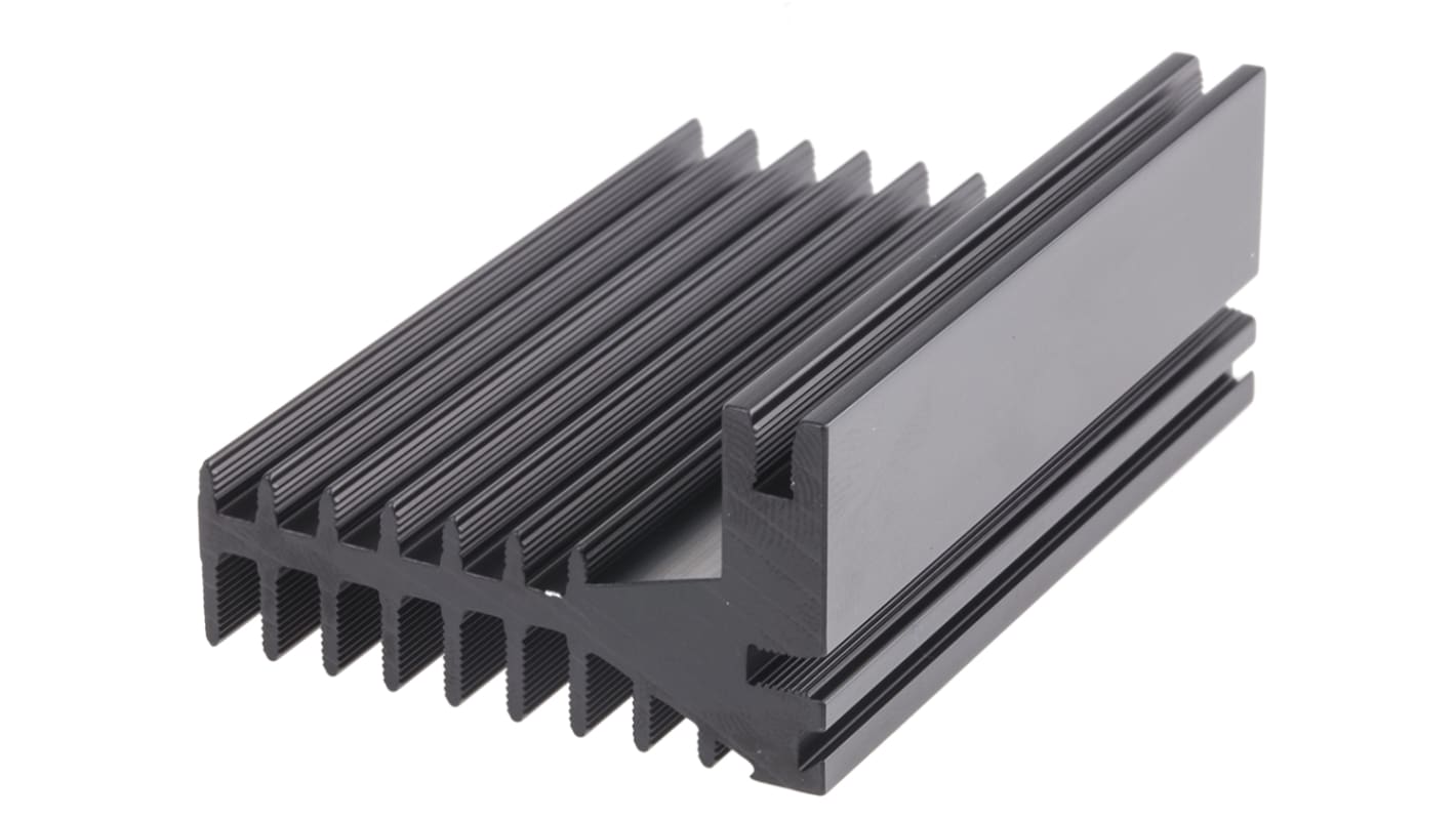 Dissipateur thermique RS PRO 75 x 50 x 28mm, 3.7°C/W, A-220
