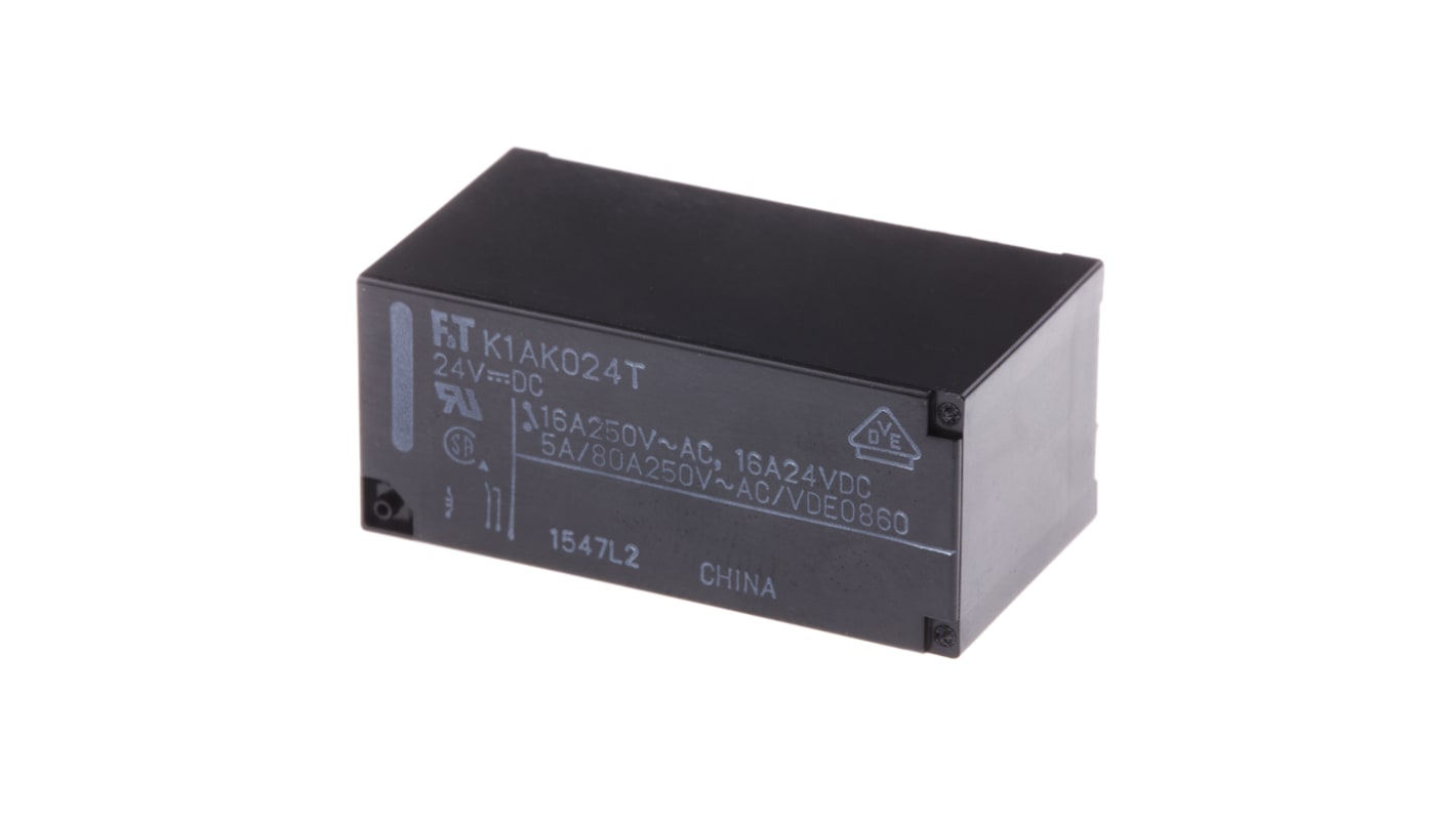 スーパーセール 半額タイムセール 24V パワーリレー, 富士通 | FTR-K1AK024T dc, 基板 16A, SPST, アンプ