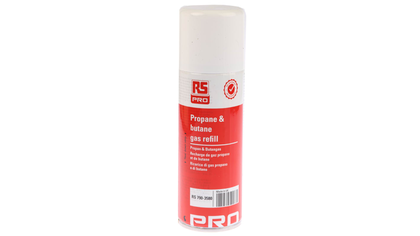 RS PRO Soldering Accessory Gas Refill, for use with Gas Blowtorches