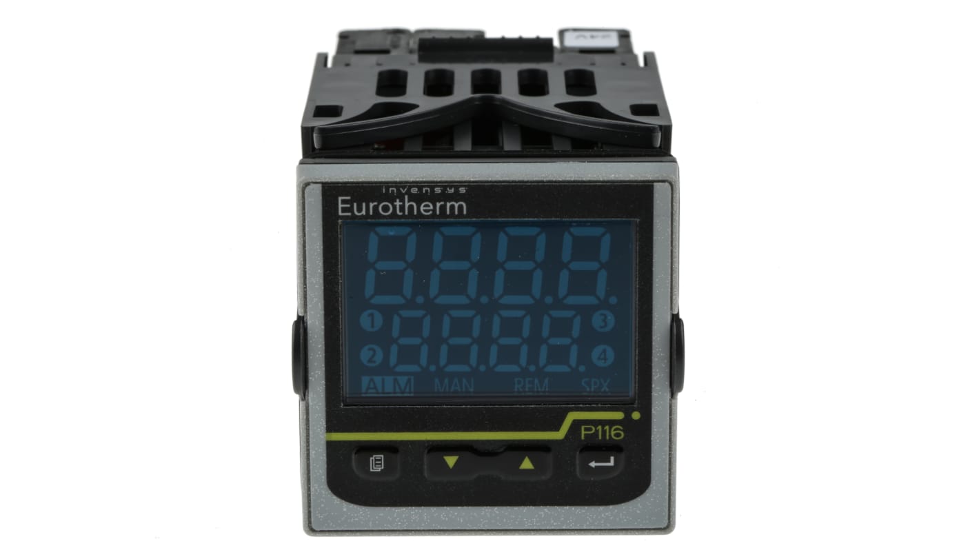 Rs-Online Termoregolatori PID Eurotherm Piccolo P116 24 V ca / cc 48 x 48mm 3 uscite Logico Relè