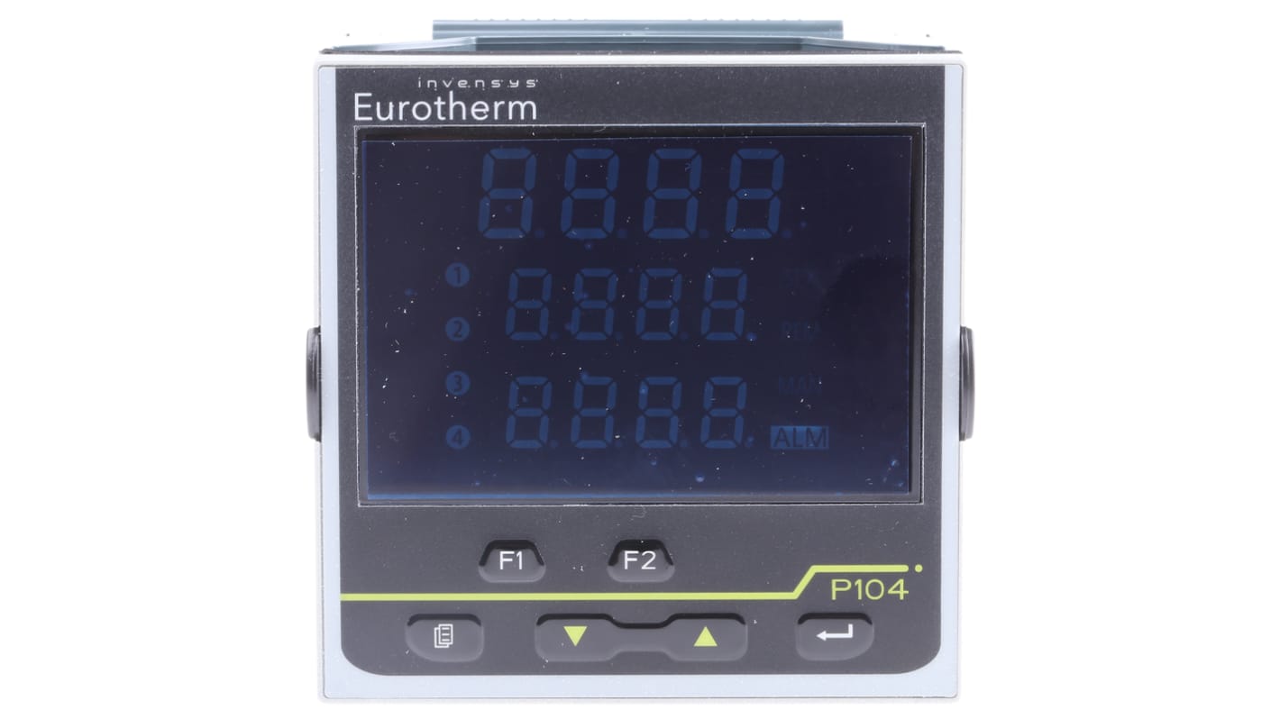 Rs-Online Termoregolatori PID Eurotherm Piccolo P104 100 → 230 V c.a. 96 x 96mm 3 uscite Logico Relè