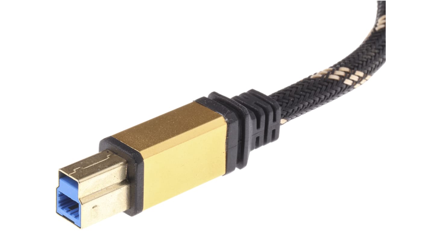 Roline USB 3.0, Male USB A to Male USB B, 1.8m