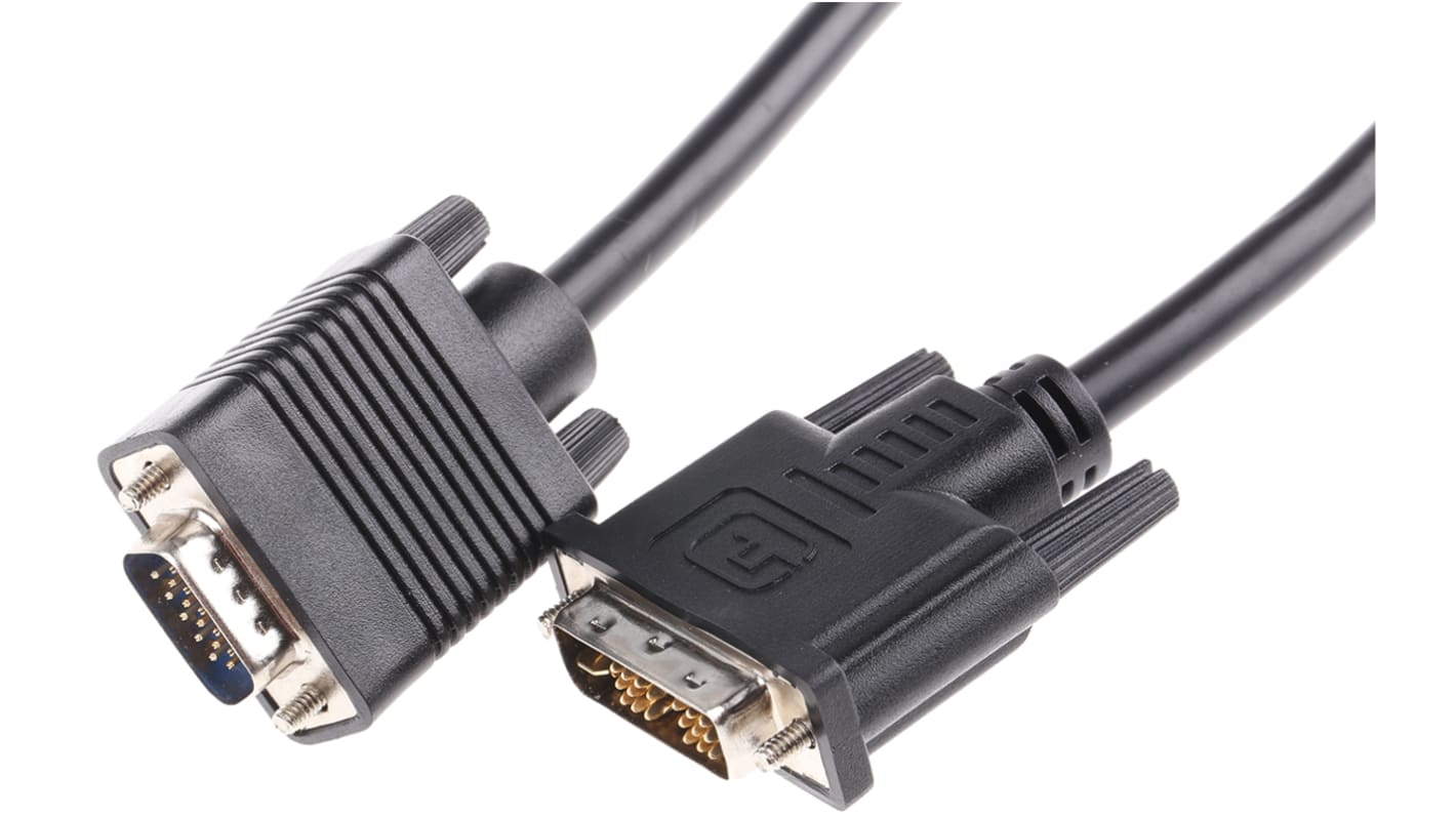 RS PRO Male VGA to Male DVI-A, 5m