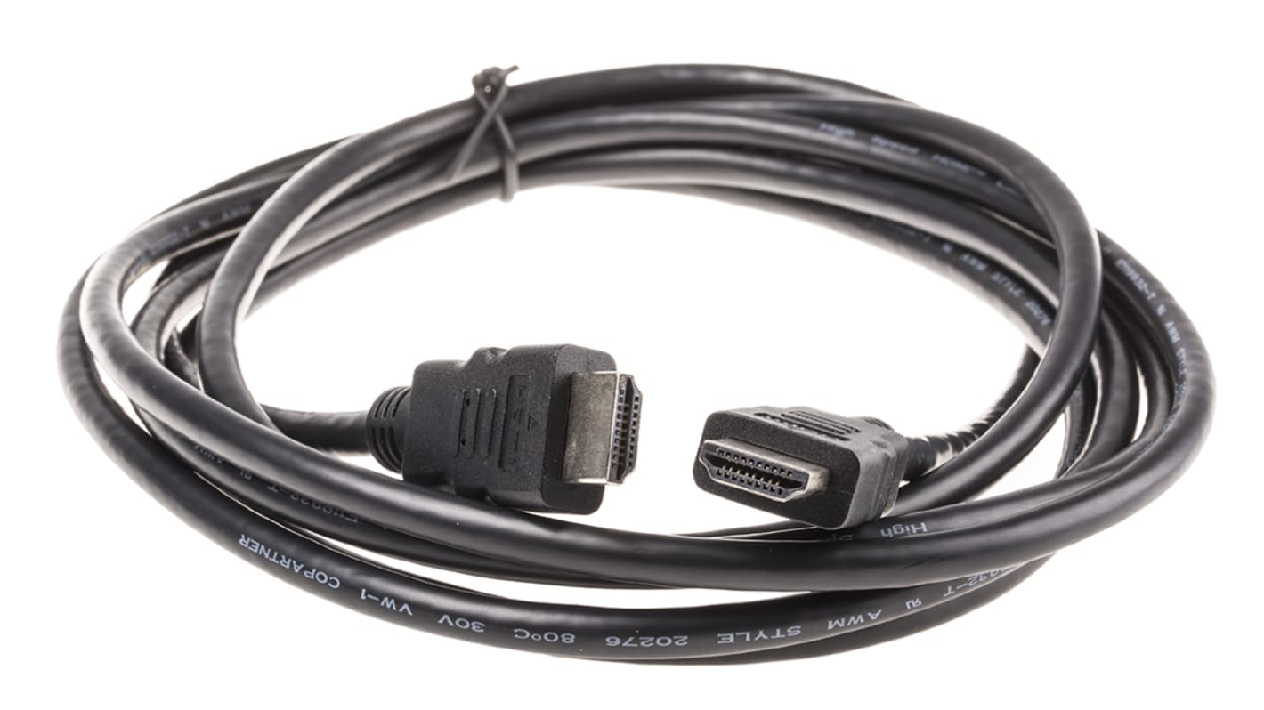 Roline High Speed, 3m Male HDMI Ethernet to Male HDMI Ethernet