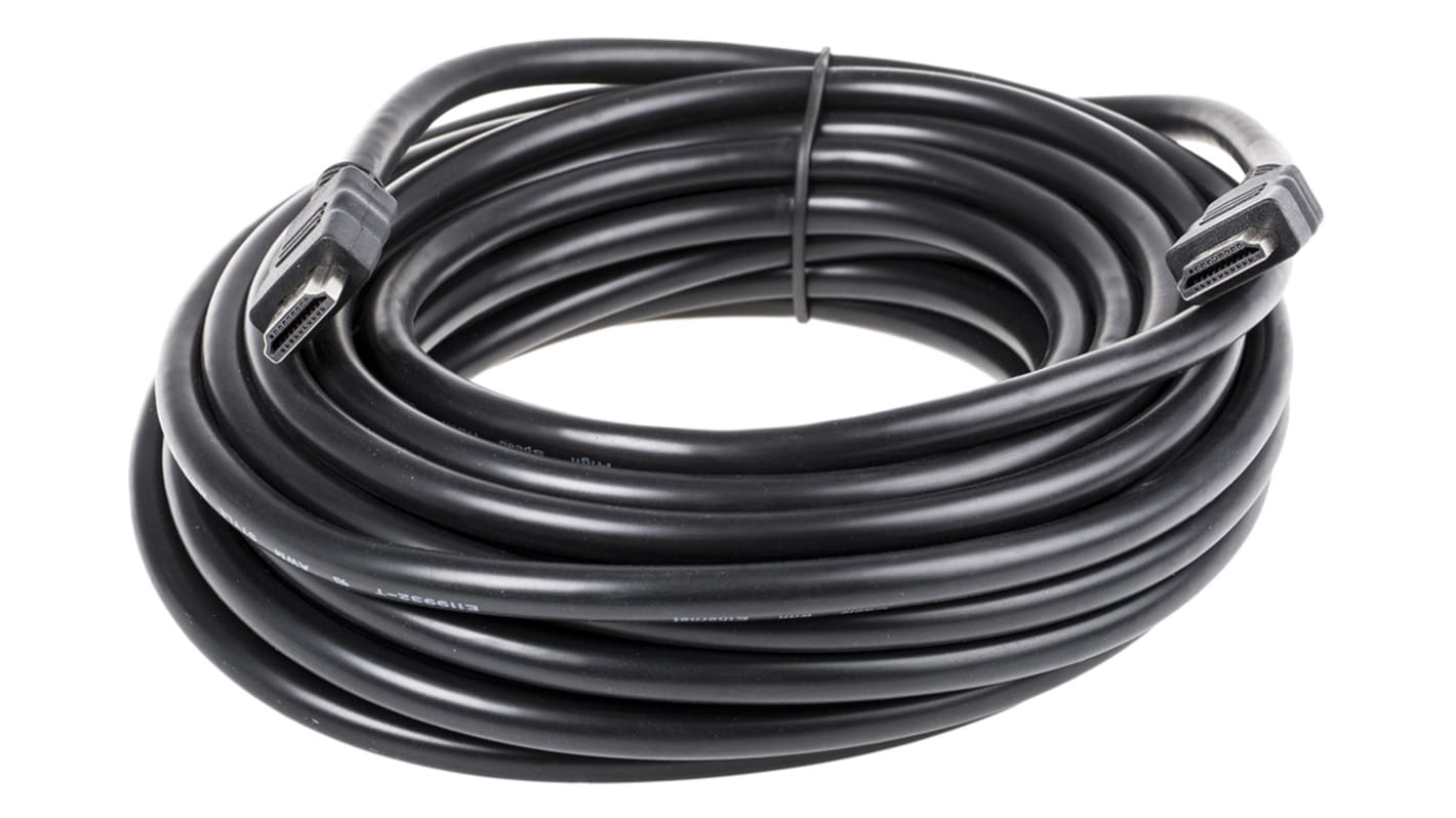 Roline High Speed, 10m Male HDMI Ethernet to Male HDMI Ethernet