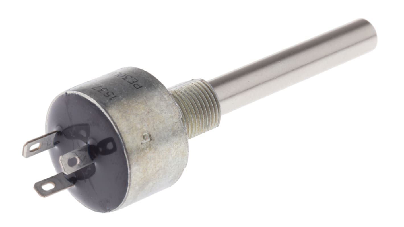 Vishay PE30 100kΩ Rotary Potentiometer 1-Gang Panel Mount, PE30L0FR104KAB