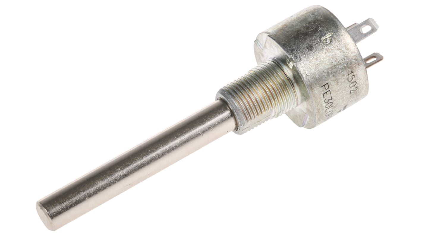 Vishay PE30 47kΩ Rotary Potentiometer 1-Gang Panel Mount, PE30L0FR473KAB