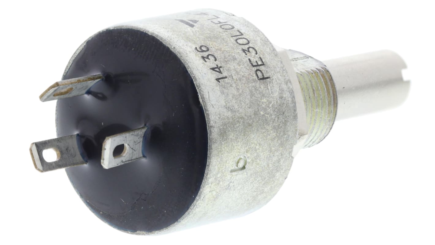 Vishay PE30 47kΩ Rotary Potentiometer 1-Gang Panel Mount, PE30L0FL473KAB