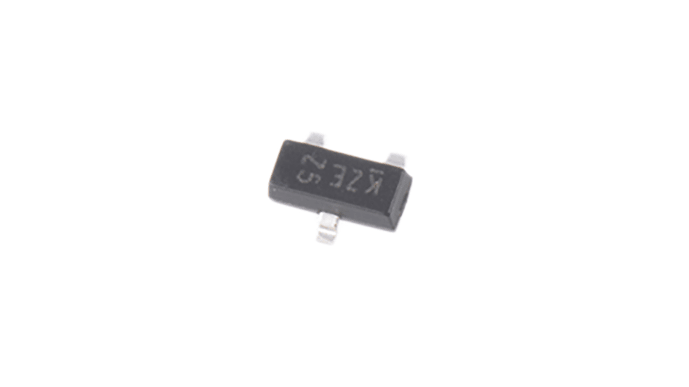 Diodes Inc, 3.3V Zener Diode 2% 350 mW SMT 3-Pin SOT-23