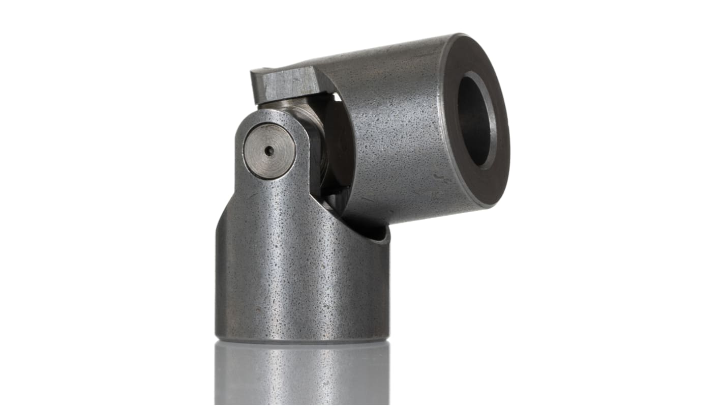 RS PRO Universal Joint, Single, Plain, Bore 14mm, 60mm Length