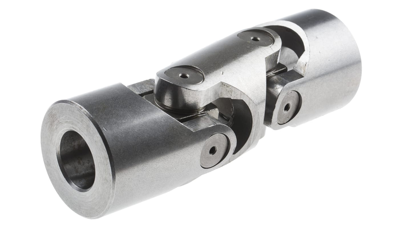 RS PRO Universal Joint, Double, Plain, Bore 22mm, 145mm Length