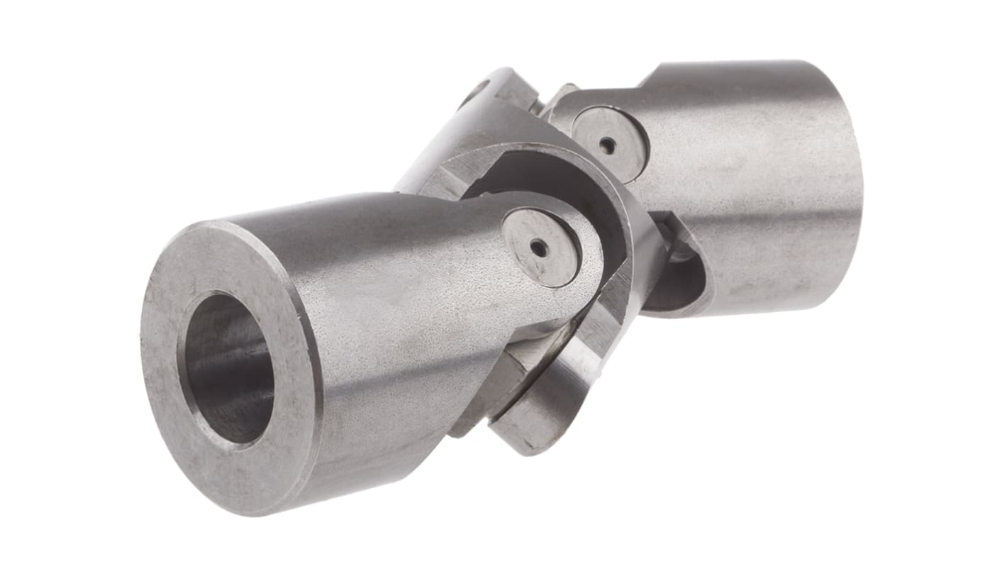 RS PRO Universal Joint, Double, Plain, Bore 25mm, 163mm Length