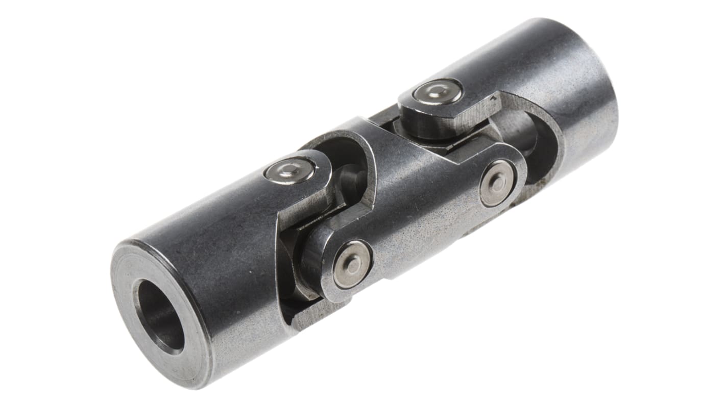 RS PRO Universal Joint, Double, Needle Roller, Bore 10mm, 74mm Length