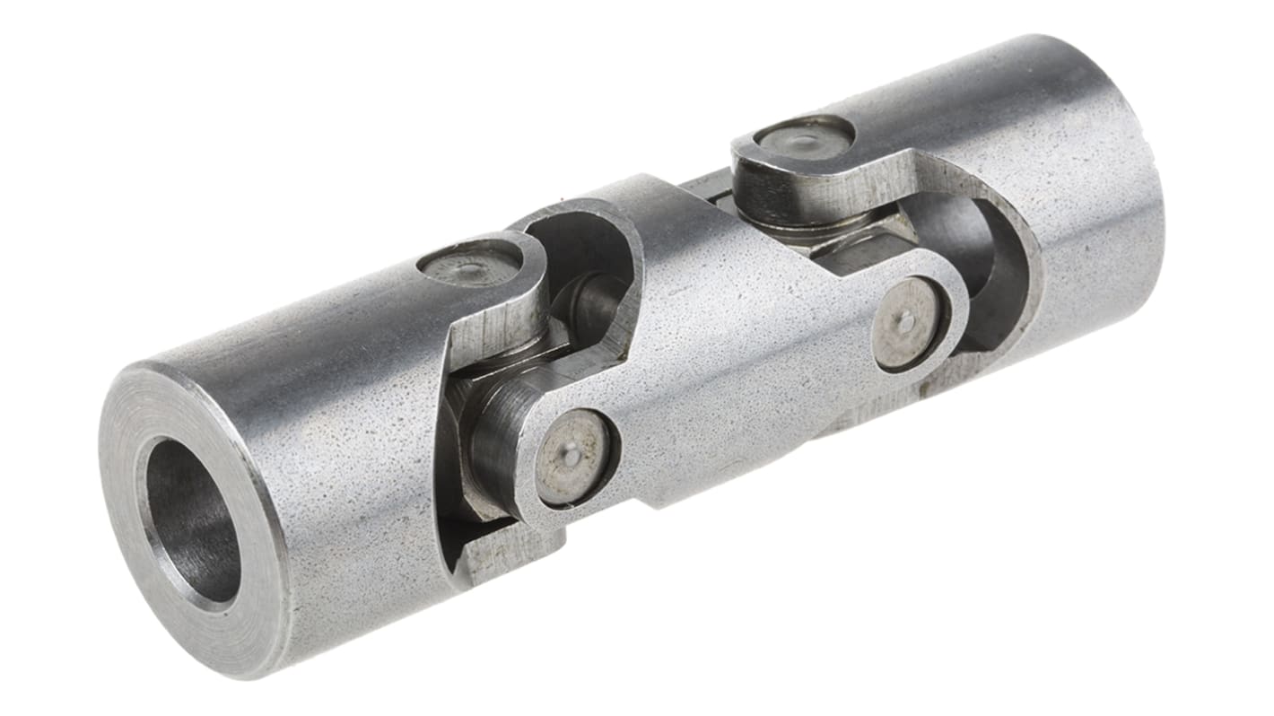 RS PRO Universal Joint, Double, Needle Roller, Bore 14mm, 96mm Length