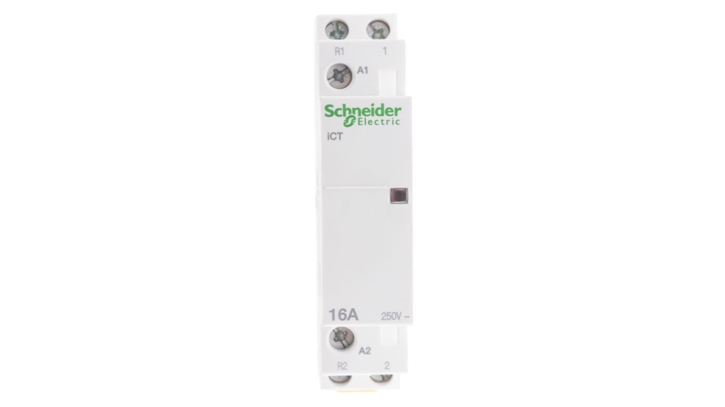 Stycznik 12 V AC Schneider Electric styki: 2 16 A 1NO + 1NC Śruba A9C22015