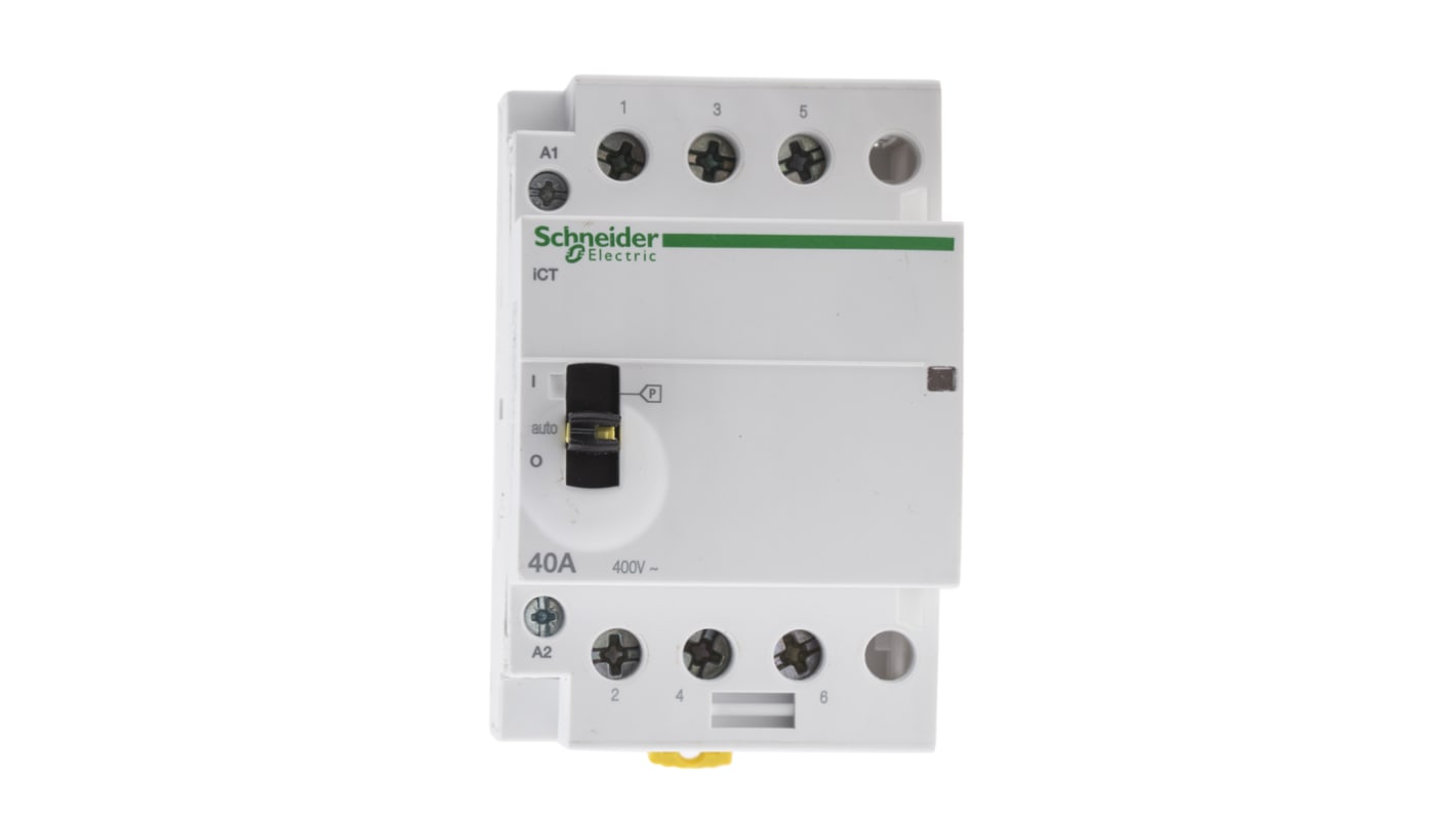 Stycznik 230 V AC Schneider Electric styki: 3 40 A 3NO Śruba A9C21843