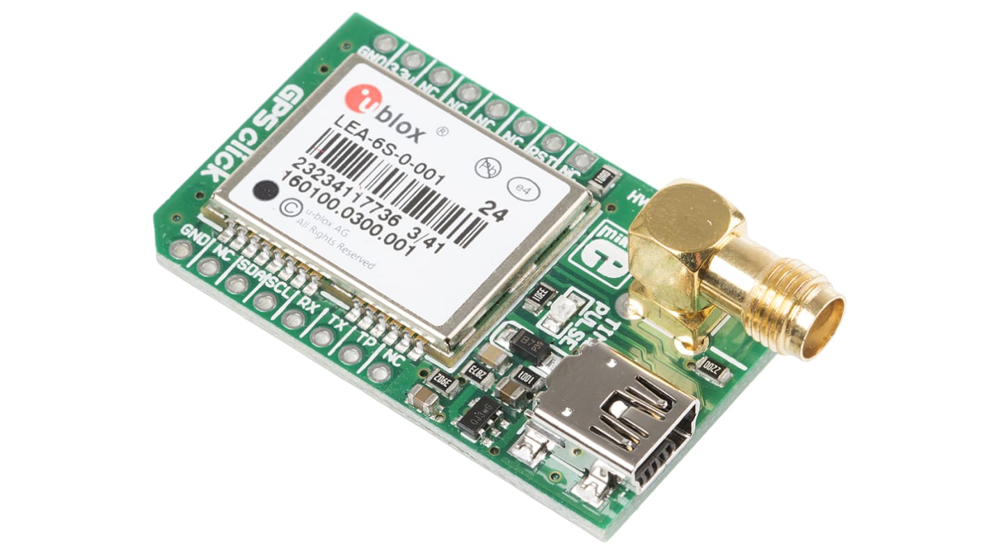 MikroElektronika GPS Click LEA-6S GPS mikroBus Click Board MIKROE-1032