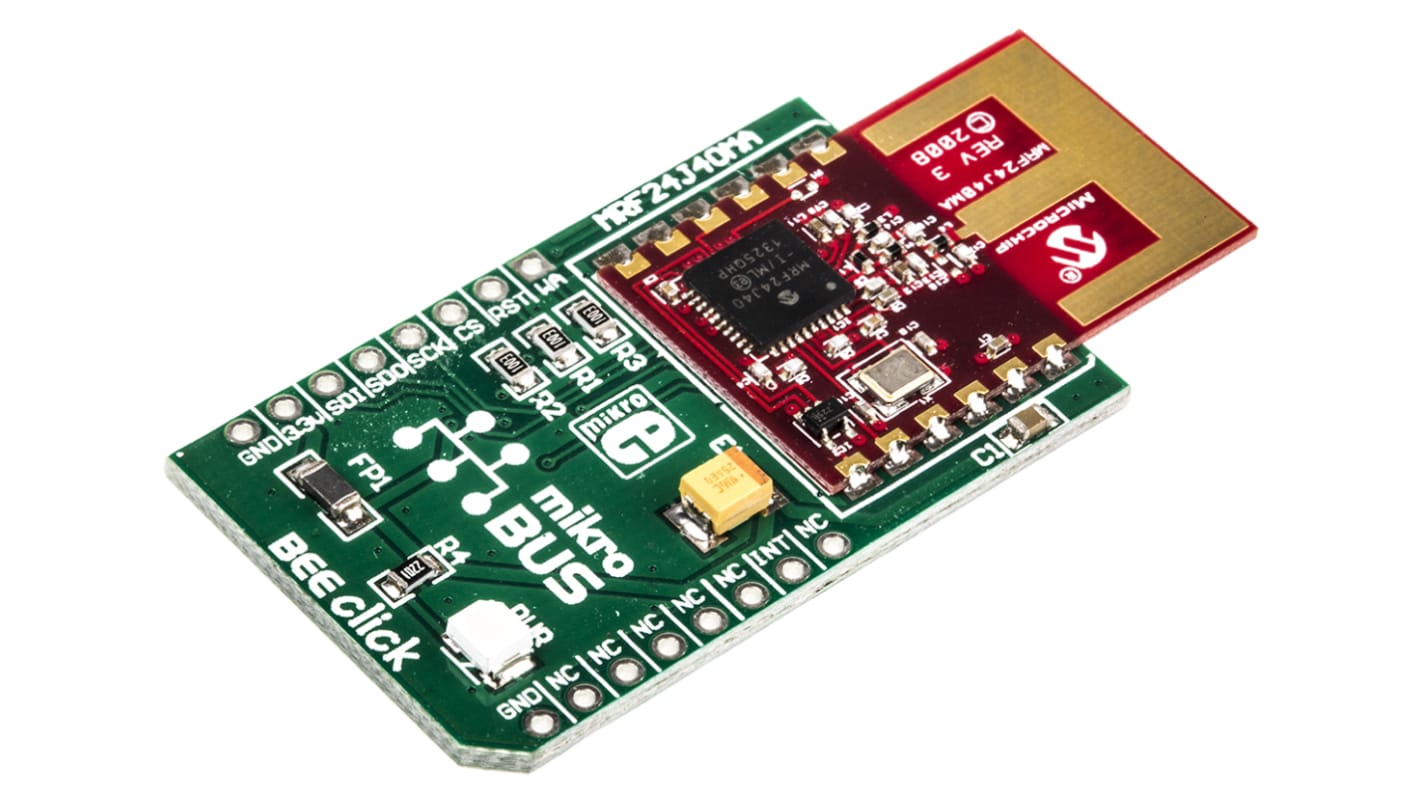 MikroElektronika BEE click MRF24J40MA ZigBee mikroBus Click Board 2.4GHz MIKROE-987