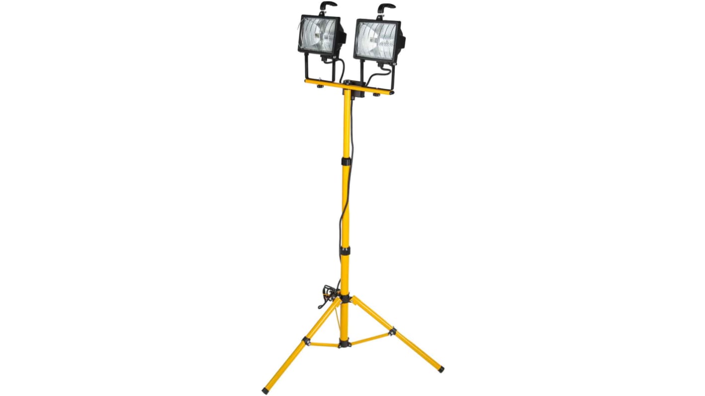 RS PRO Halogen Work Light, Type E - Schuko Plug Plug, 220 → 240 V