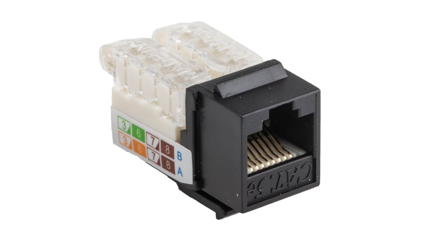 RS PRO RJ45 モジュラーコネクタ, メス, RJ45コネクタ, ケーブル RS PRO RJ45 モジュラーコネクタ, メス, RJ45コネクタ, ケーブル