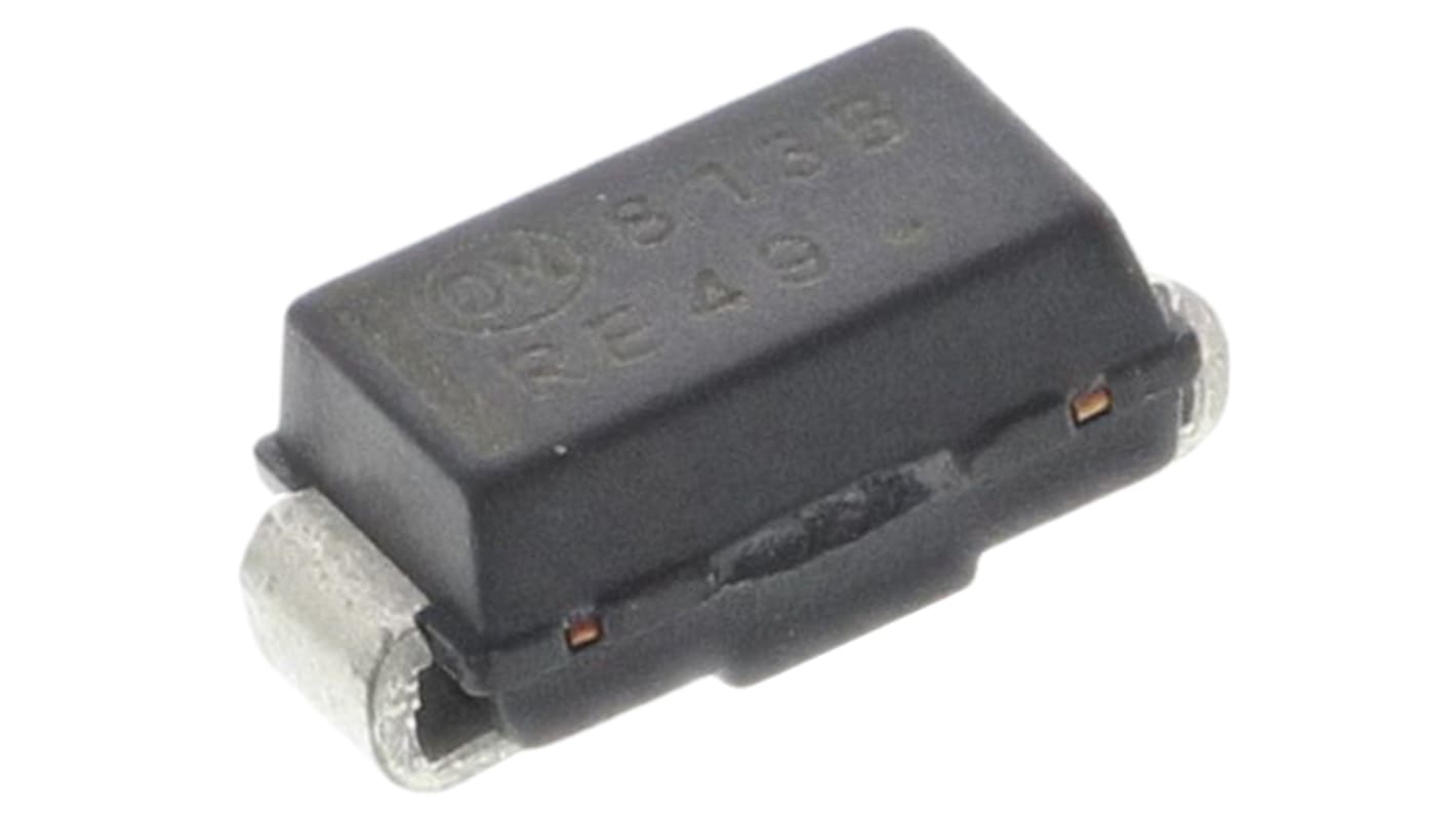 onsemi, 3.3V Zener Diode 5% 1.5 W SMT 2-Pin SMA