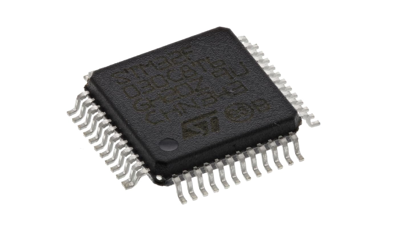 Microcontrolador STMicroelectronics STM32F030C8T6, núcleo ARM Cortex M0 de 32bit, RAM 8 kB, 48MHZ, LQFP de 48 pines