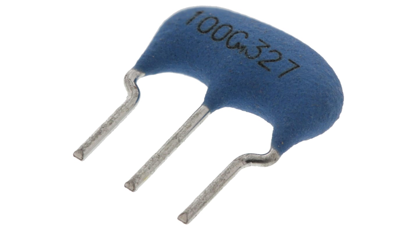 CSTLS10M0G53-B0, Ceramic Resonator, 10MHz Shear 15pF, 3-Pin, 8 x 3 x 5.5mm